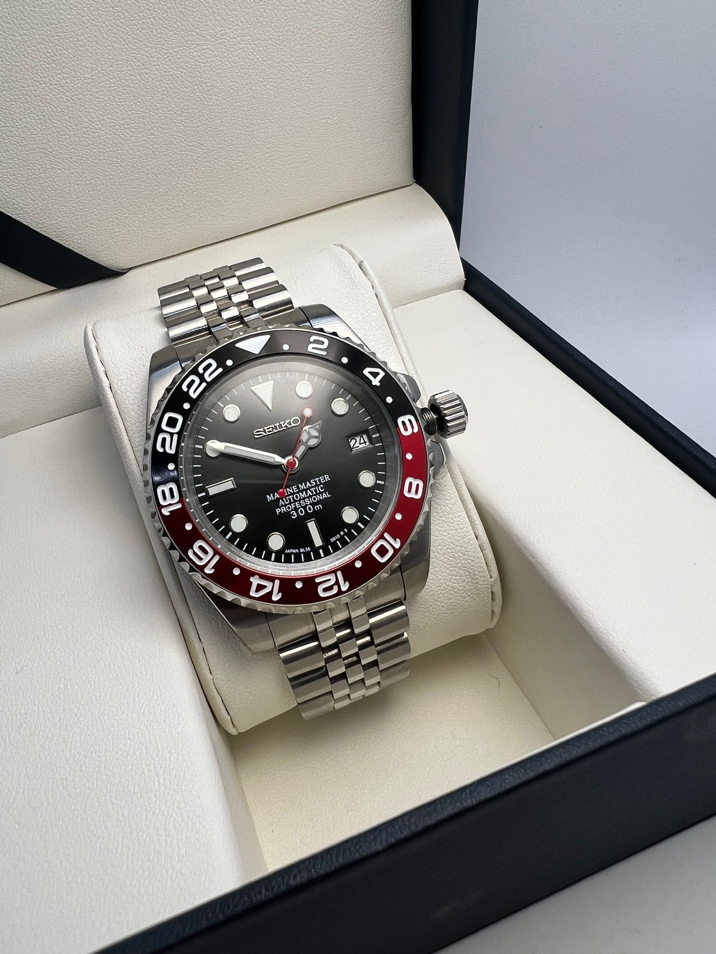 Seiko Submariner Mod "Coca-Cola"