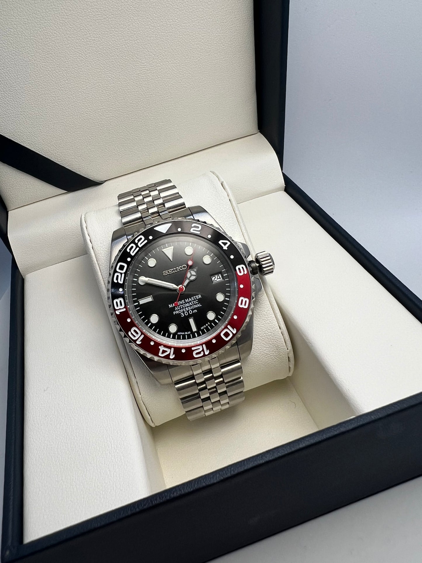 Seiko Submariner Mod "Coca-Cola"