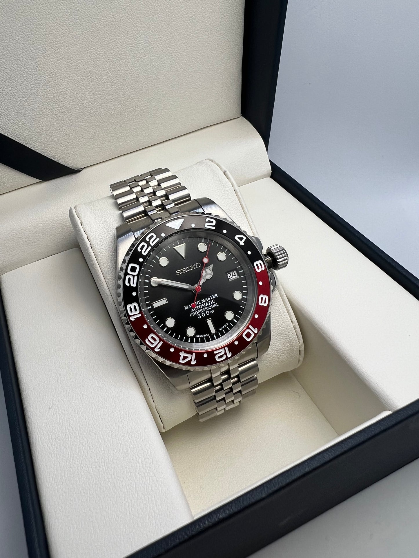 Seiko Submariner Mod "Coca-Cola"