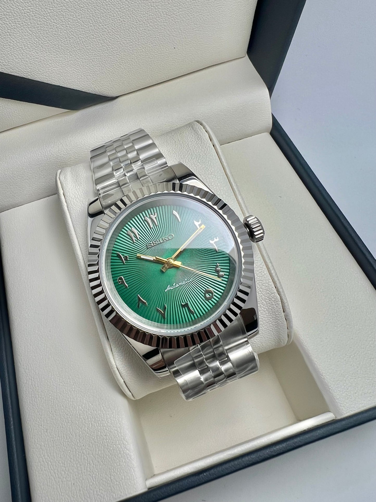 Seiko Datejust Arabic | Automatic NH35a | AllWatchMODS