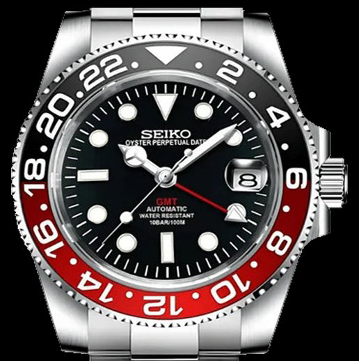 Seiko Submariner Mod "Coca-Cola"