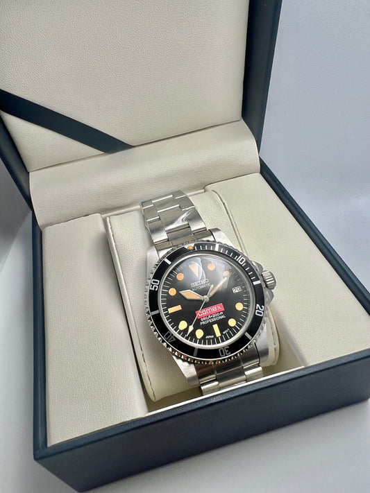 Custom Seiko Sub COMEX Mod Watch