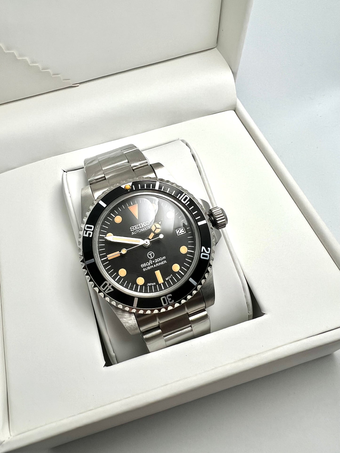 Seiko Submariner Vintage Mod | Automatic NH35a | AllWatchMODS