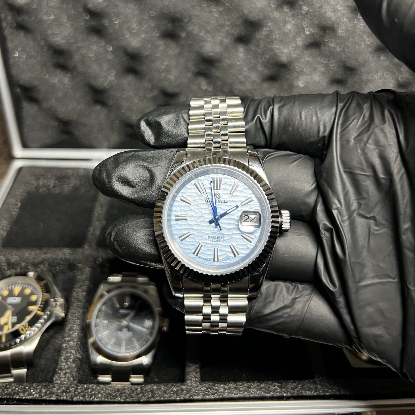 Custom Seiko Mod Grand Seiko Ocean Wave