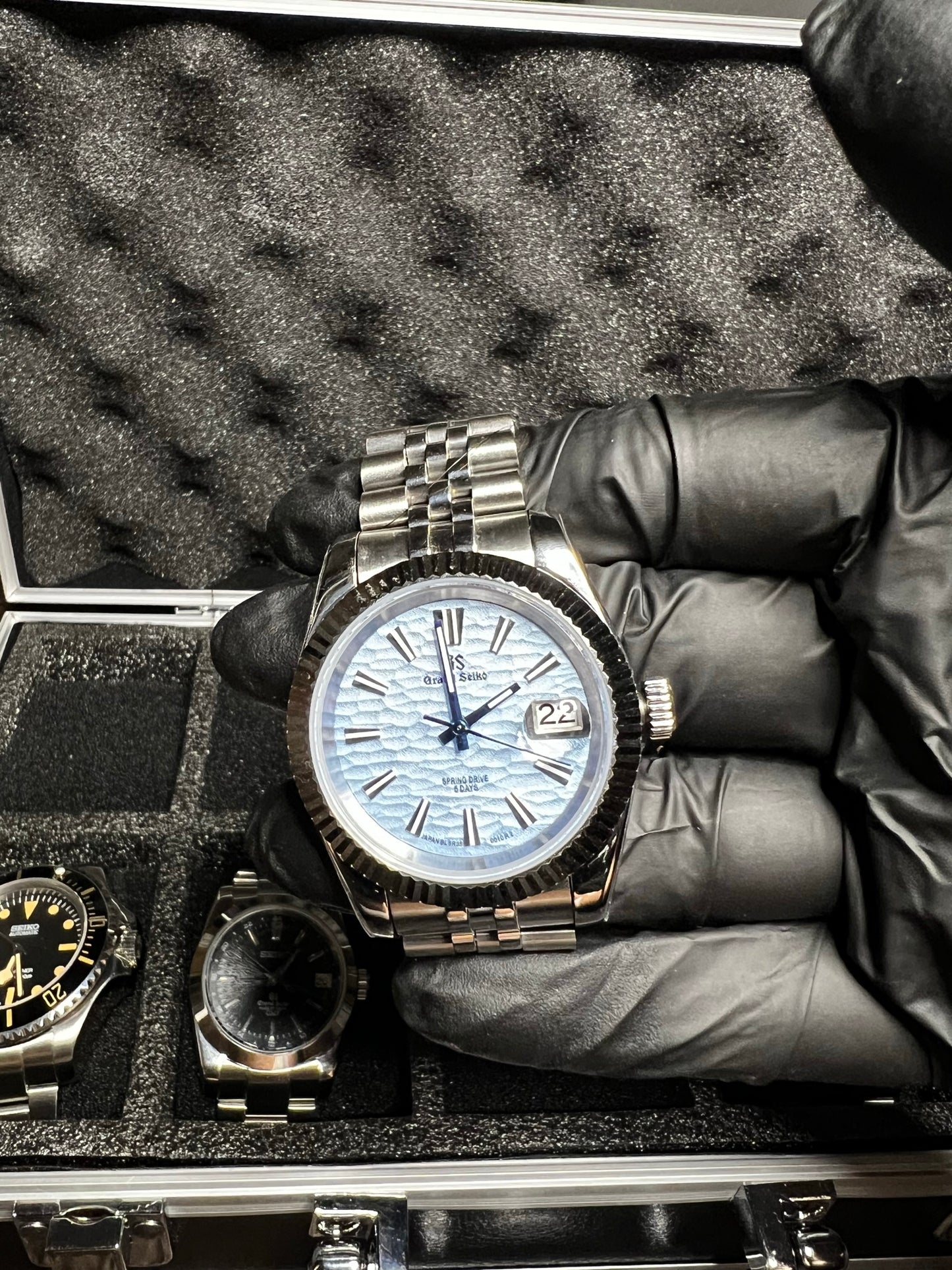 Custom Seiko Mod Grand Seiko Ocean Wave