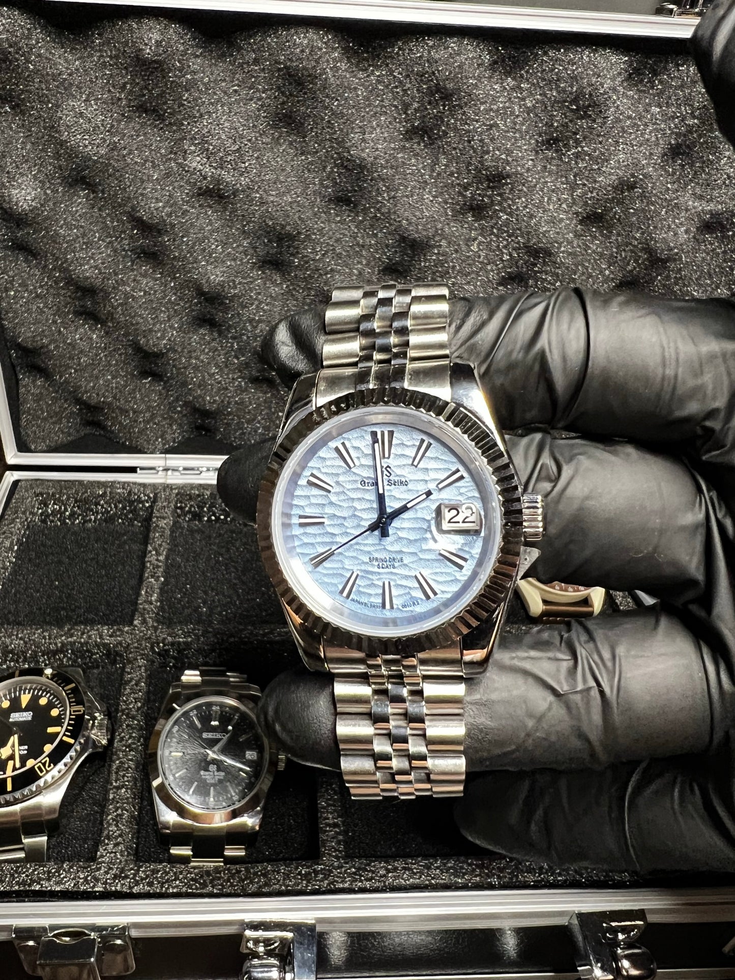 Custom Seiko Mod Grand Seiko Ocean Wave