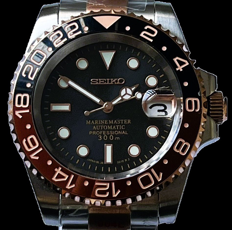 Seiko Sub Mod "Rootbeer" 40mm