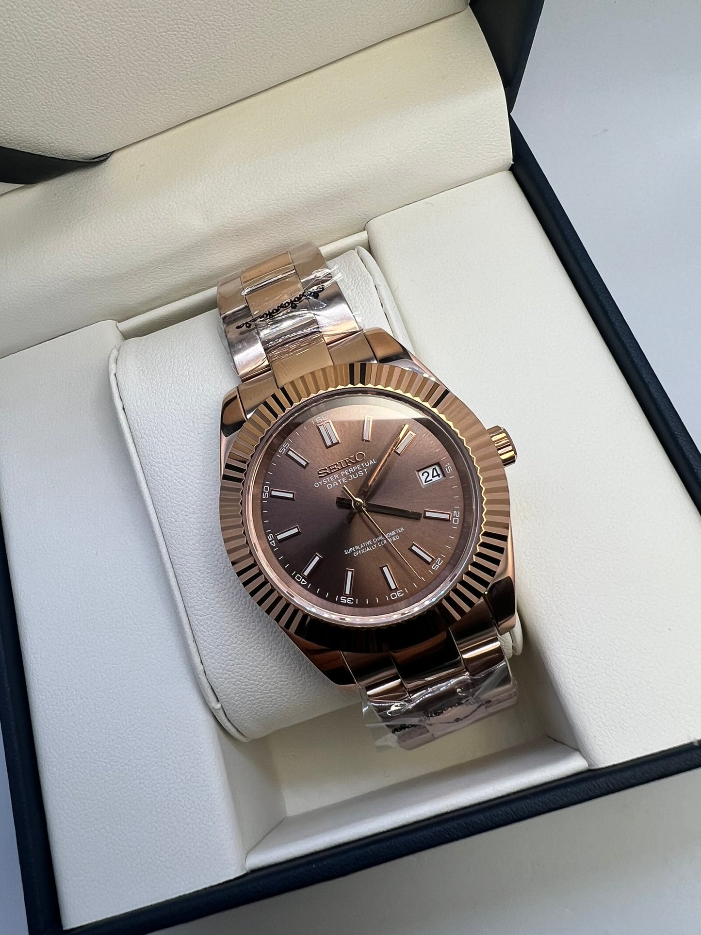 Custom Seiko Mod "Chocolate"