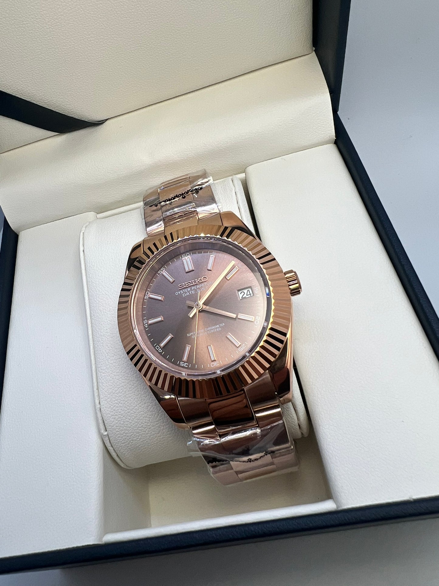 Custom Seiko Mod "Chocolate"