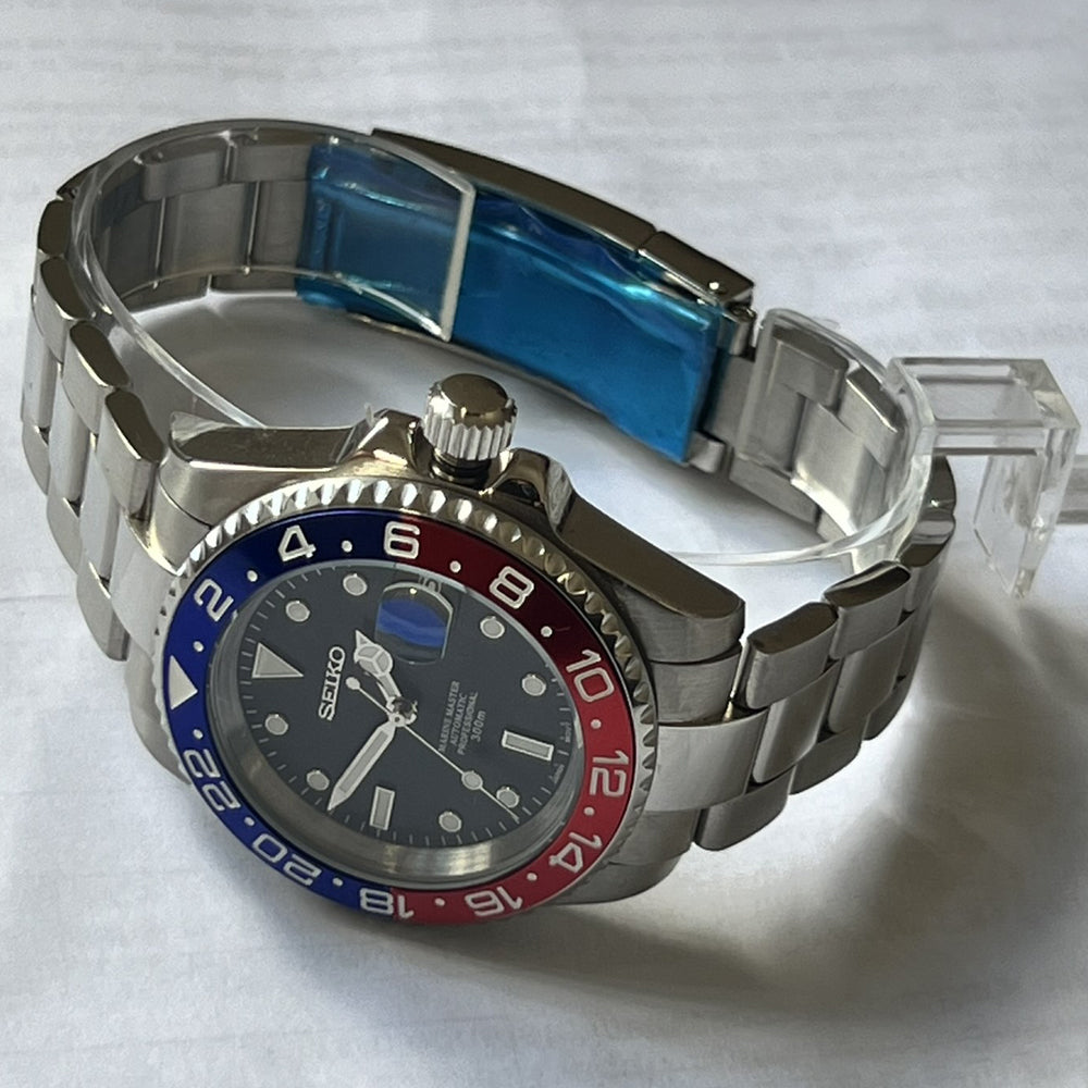 Seiko Submariner Mod "PEPSI" 40mm
