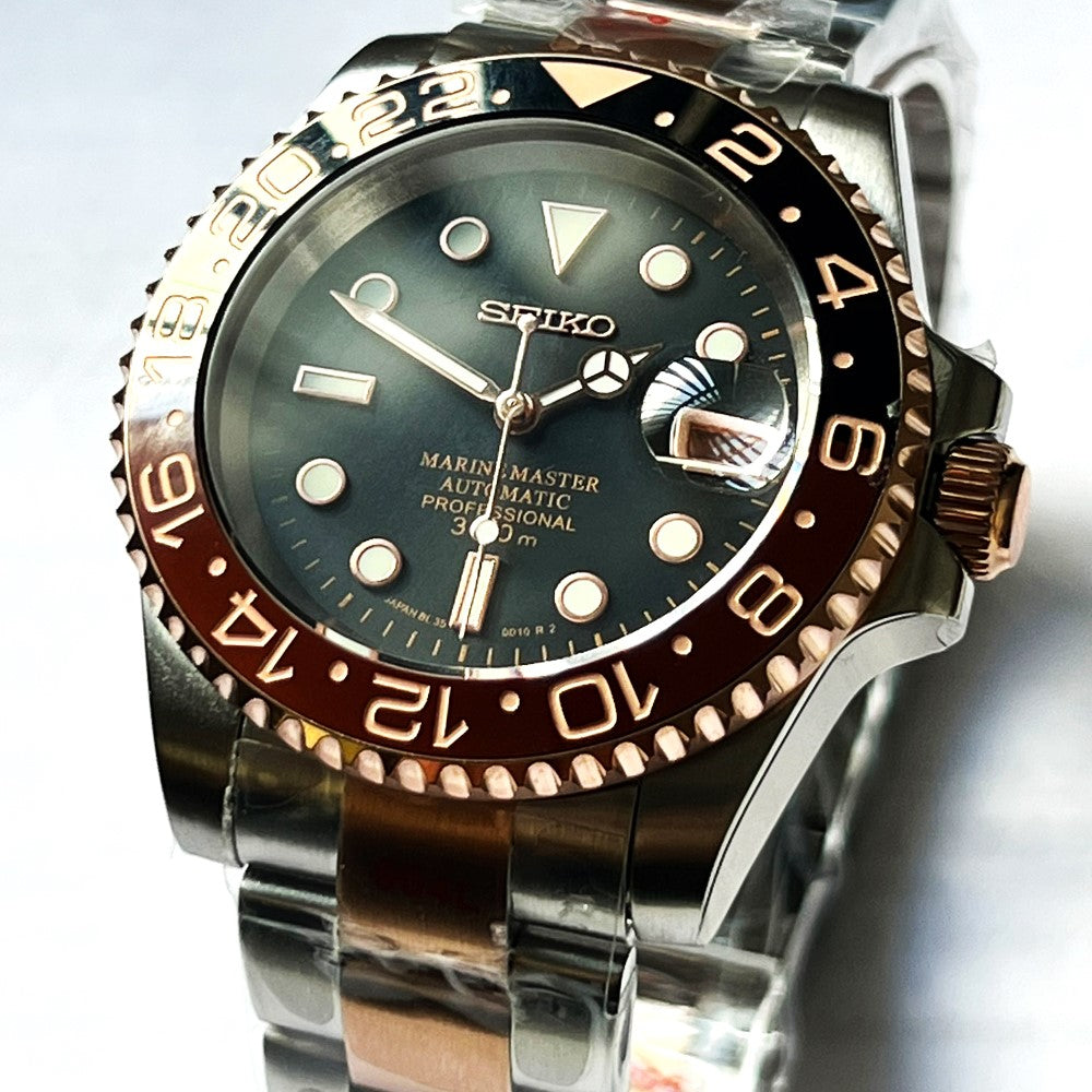 Seiko Sub Mod "Rootbeer" 40mm