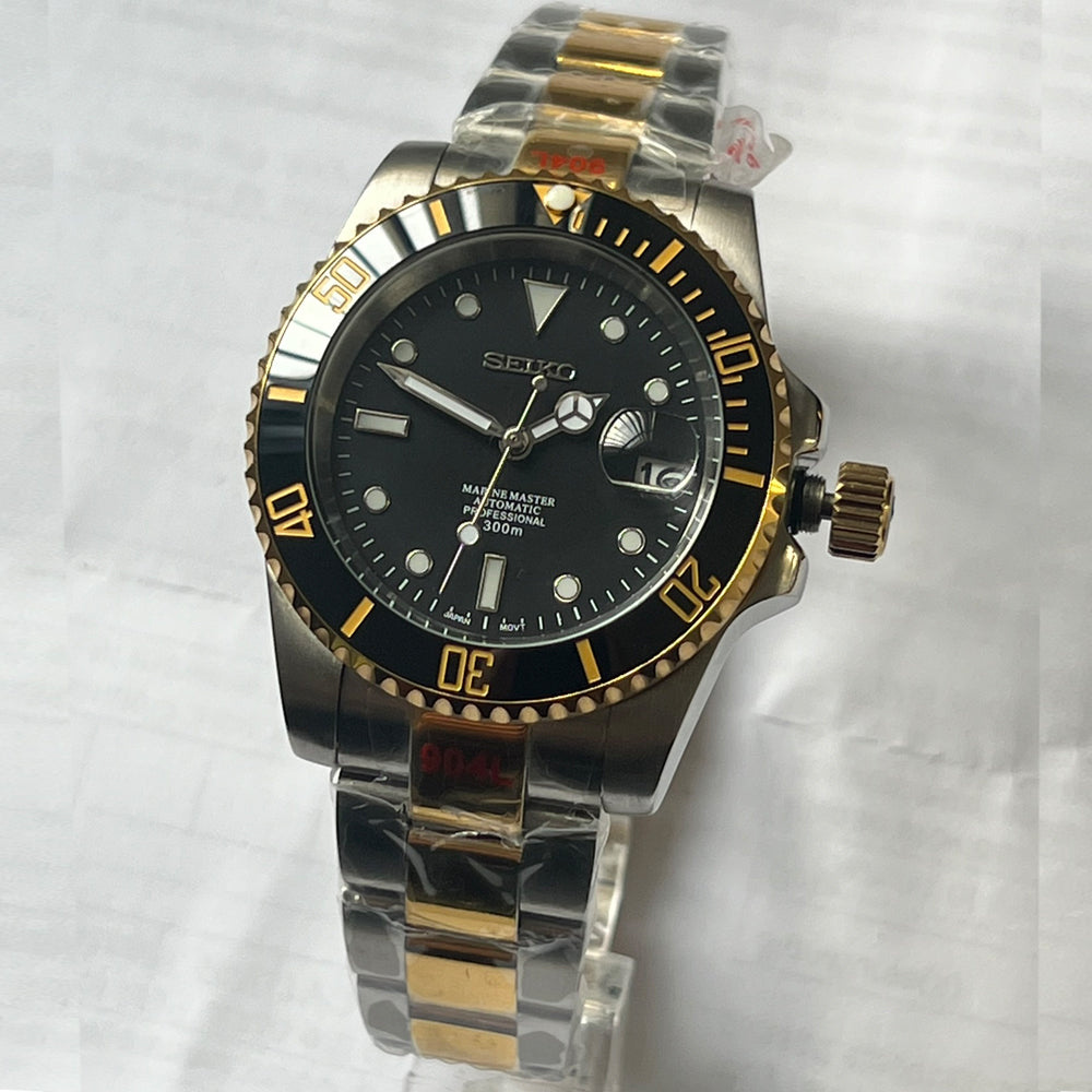Seiko Submariner Mod Two Tone 40mm