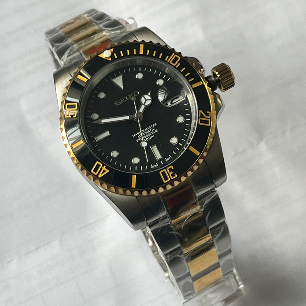 Seiko Submariner Mod Two Tone 40mm
