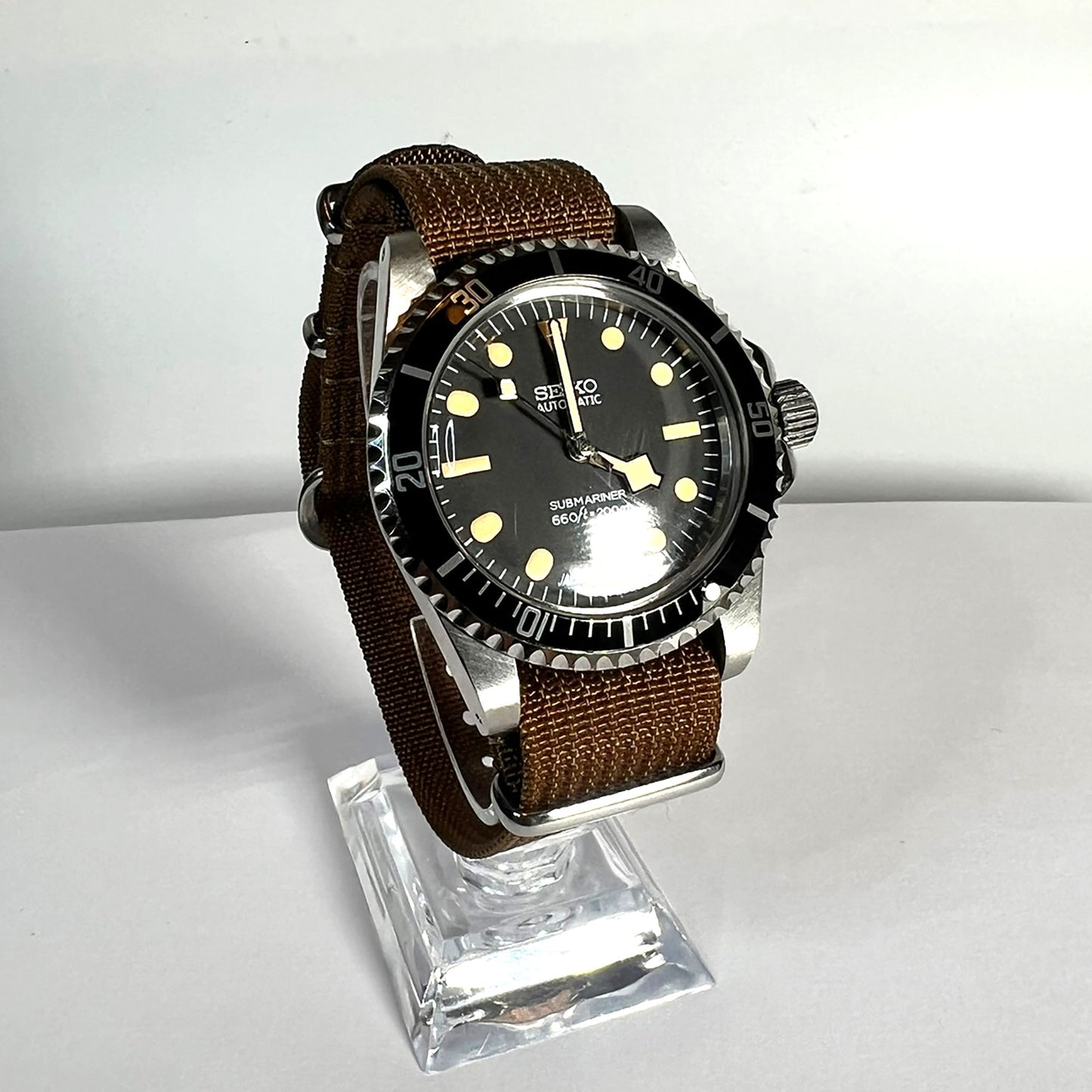 Custom Seiko Milsub Mod Watch