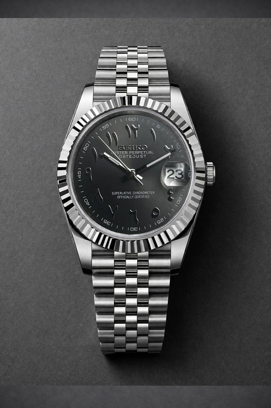 Seiko 'Arabic' Datejust | Automatic NH35a | AllWatchMODS