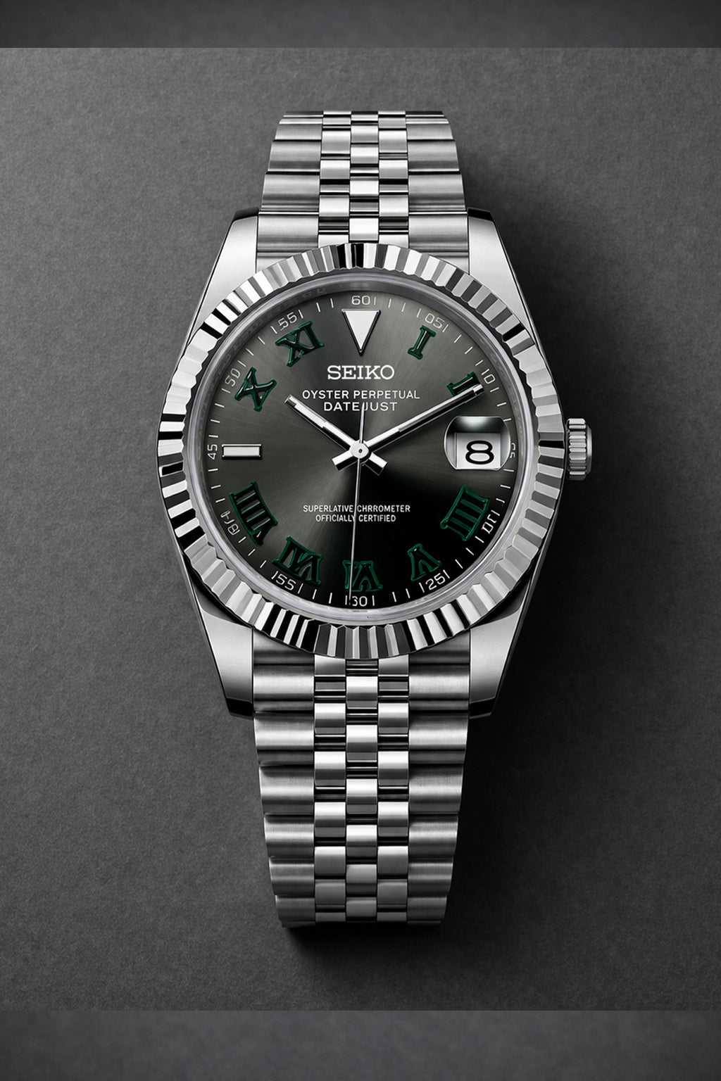 Seiko Datejust Wimbledon Mod | Automatic NH35a | AllWatchMODS