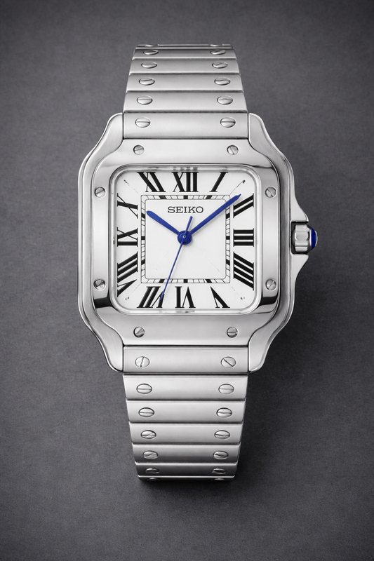 Seiko Mod Santos | Automatic NH35a | AllWatchMODS