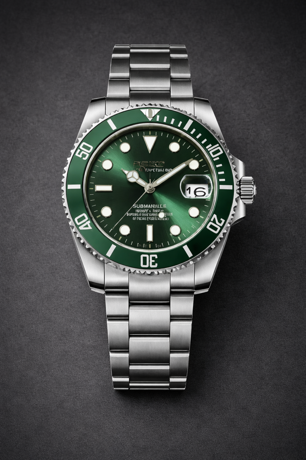 Seiko Submariner Hulk Mod | Automatic NH35a | AllWatchMODS