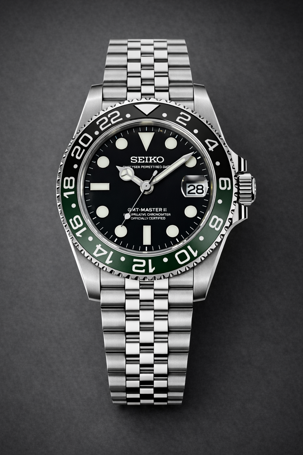 Seiko Submariner Sprite Mod | Automatic NH35a | AllWatchMODS