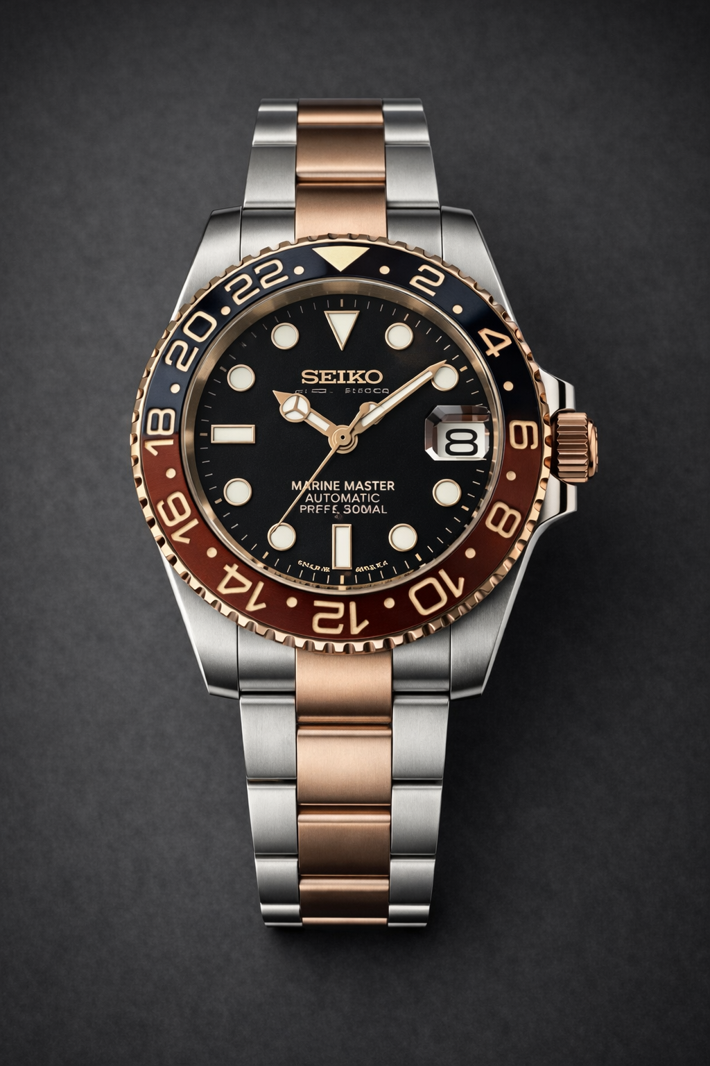 Seiko Submariner Rootbeer Mod | Automatic NH35a | AllWatchMODS