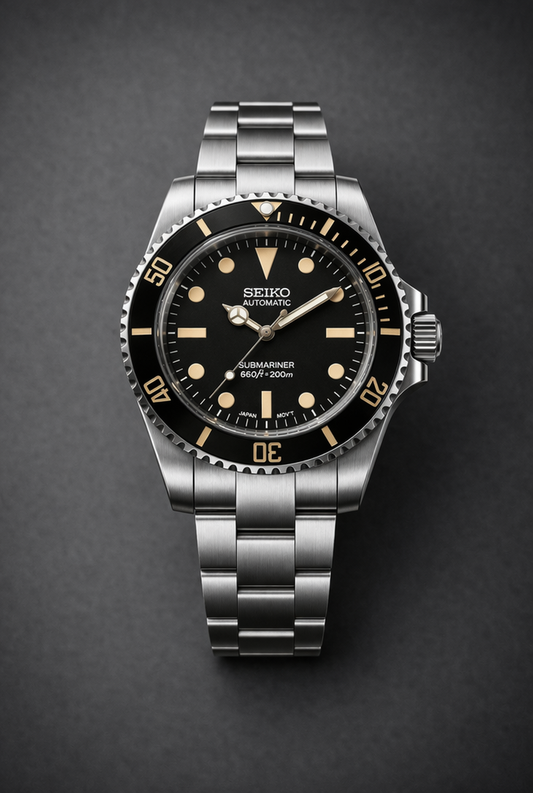 Seiko Submariner Mod | Automatic NH35a | AllWatchMODS