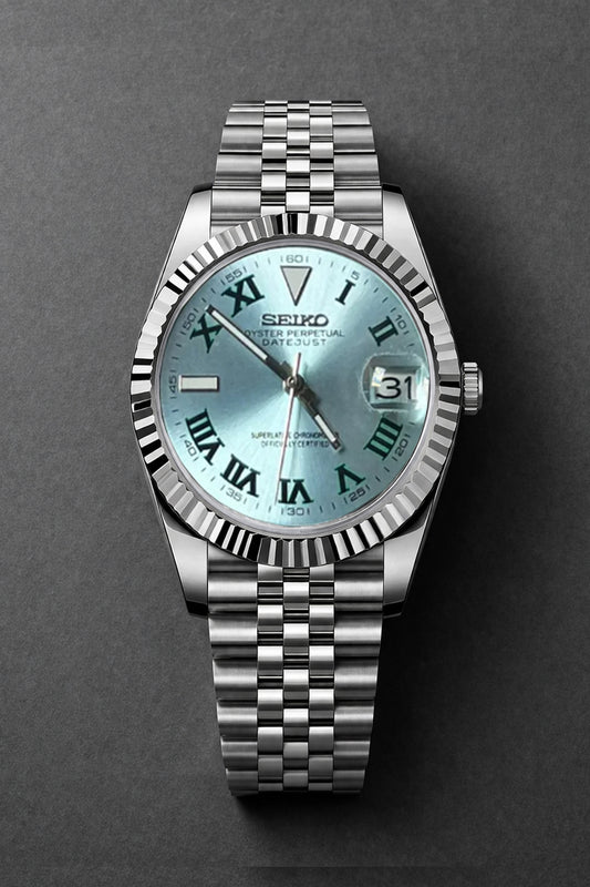 Seiko Datejust Wimbledon Mod | Automatic NH35a | AllWatchMODS