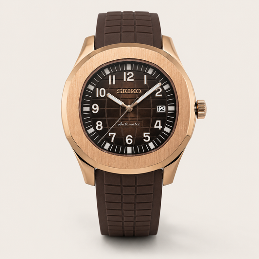 Seiko Aquanaut Rose Gold | Automatic NH35a | AllWatchMODS
