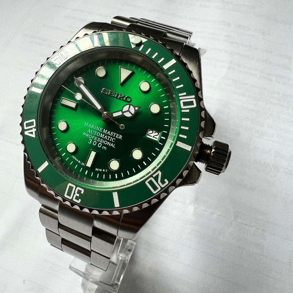 Seiko Sub Mod "Hulk" 40mm