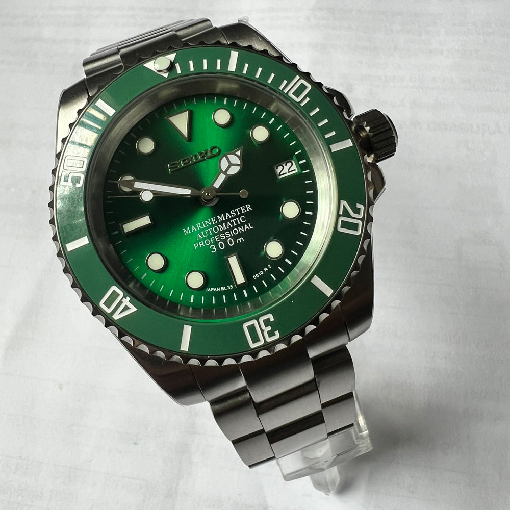 Seiko Sub Mod "Hulk" 40mm