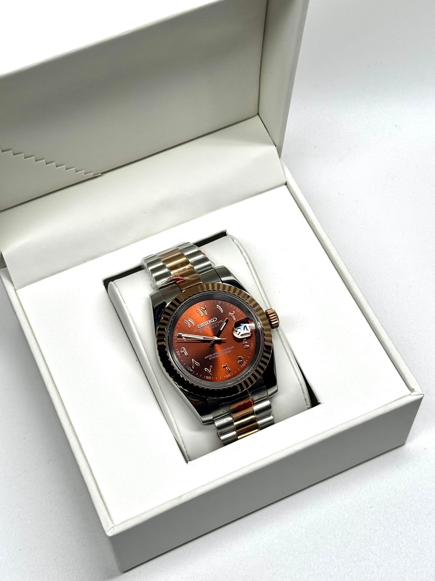 Seiko 'Arabic' Datejust Two-Tone