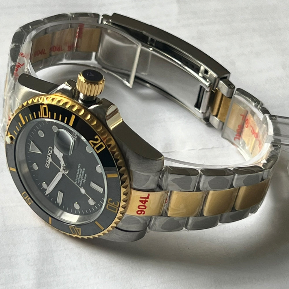 Seiko Submariner Mod Two Tone 40mm