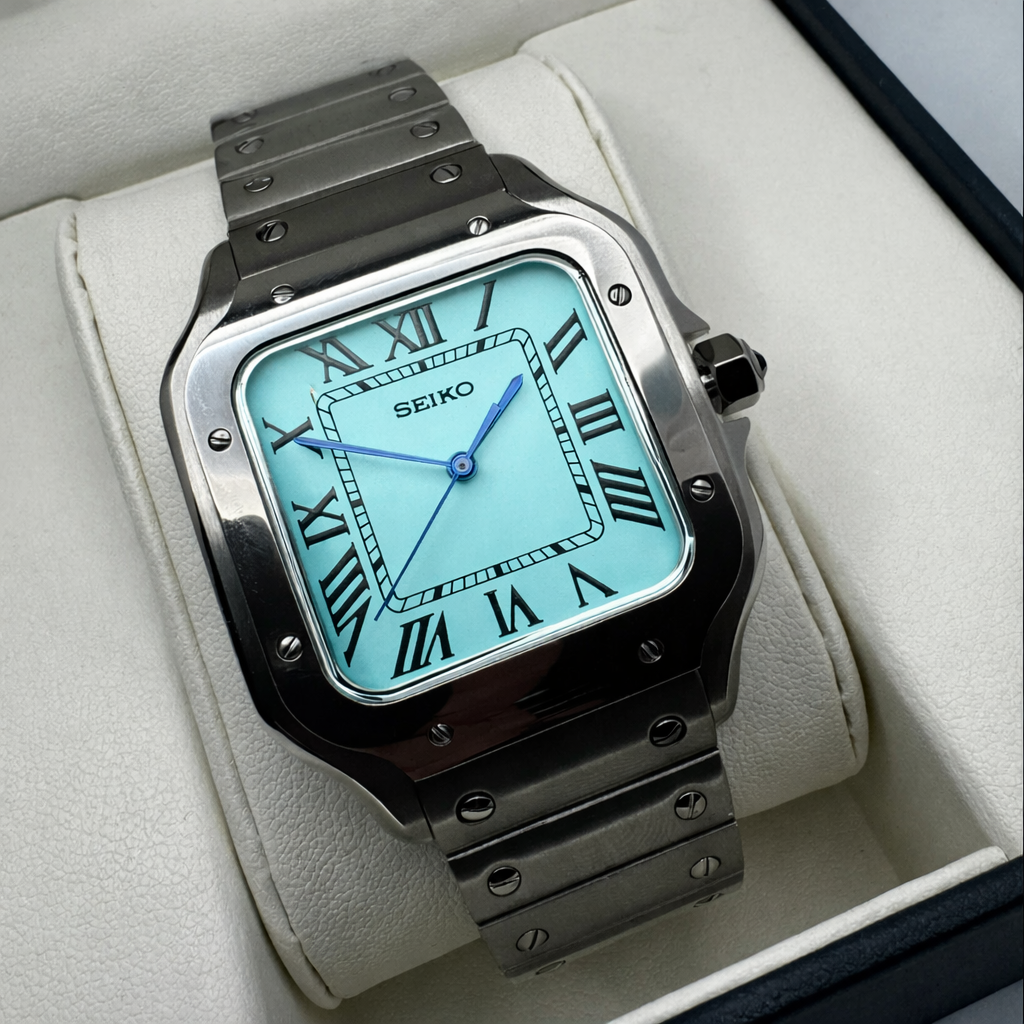 Seiko Mod Santos | Automatic NH35a | AllWatchMODS