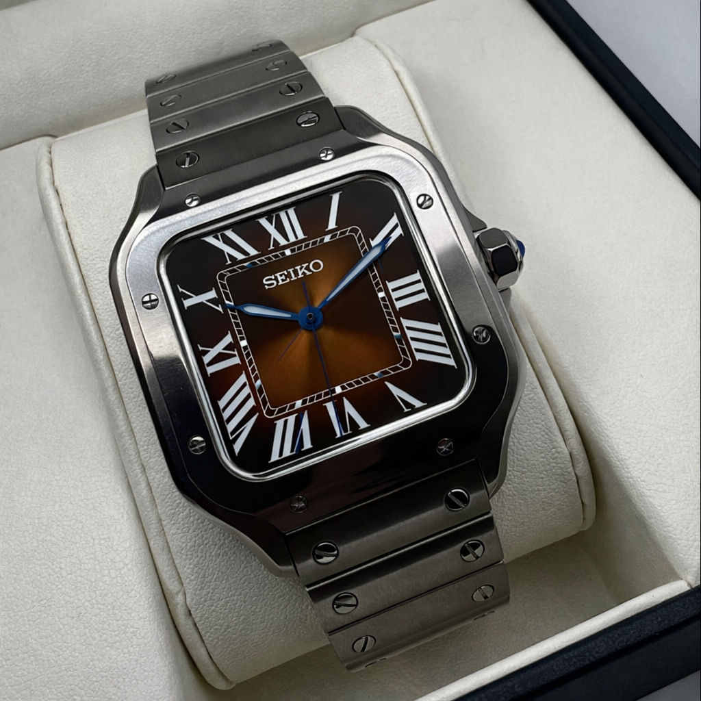 Seiko Mod Santos | Automatic NH35a | AllWatchMODS