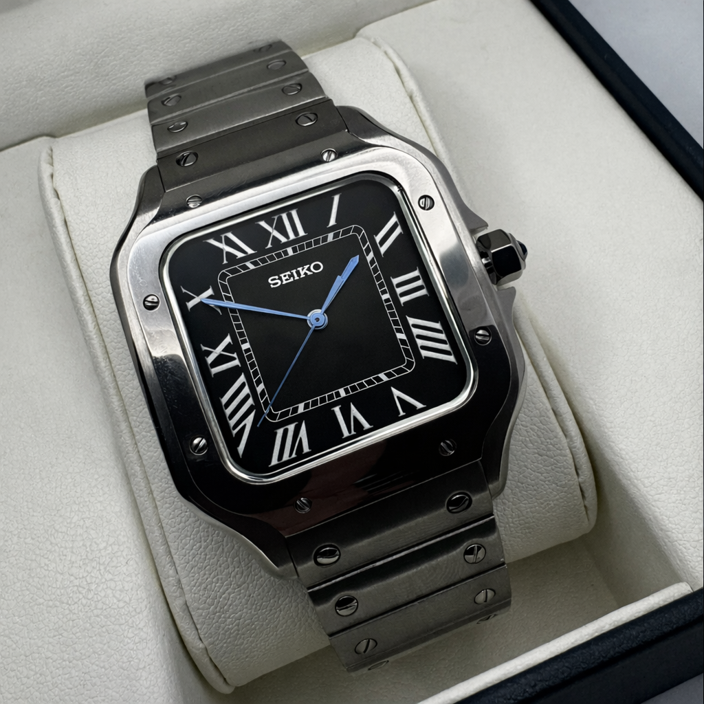 Seiko Mod Santos | Automatic NH35a | AllWatchMODS